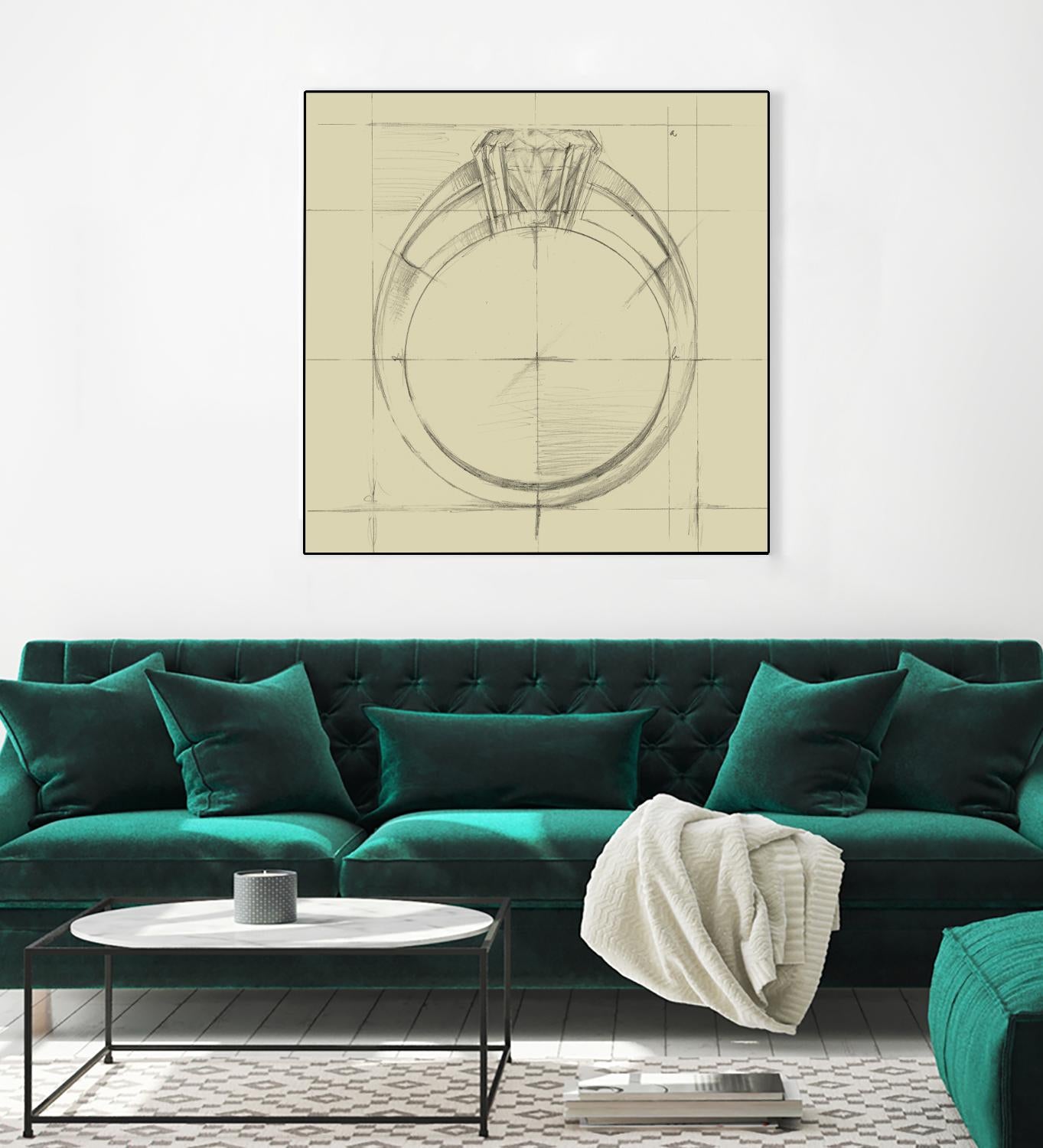 Ring Design I by Ethan Harper on GIANT ART - fashion