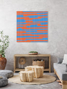Modern Circuit VI by Charles McMullen on GIANT ART - blue abstract
