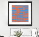 Modern Circuit VI by Charles McMullen on GIANT ART - blue abstract
