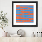Modern Circuit VI by Charles McMullen on GIANT ART - blue abstract
