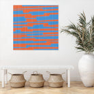 Modern Circuit VI by Charles McMullen on GIANT ART - blue abstract