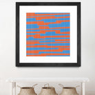 Modern Circuit VI by Charles McMullen on GIANT ART - blue abstract