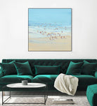 Beach Day I by Tim OToole on GIANT ART - beige coastal & tropical beach
