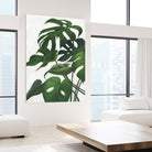 Pura Vida I by Grace Popp on GIANT ART - green coastal & tropical abstract 