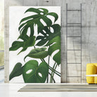 Pura Vida I by Grace Popp on GIANT ART - green coastal & tropical abstract 