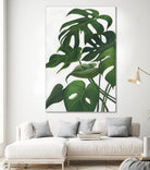 Pura Vida I by Grace Popp on GIANT ART - green coastal & tropical abstract 
