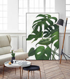 Pura Vida I by Grace Popp on GIANT ART - green coastal & tropical abstract 