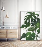 Pura Vida I by Grace Popp on GIANT ART - green coastal & tropical abstract 