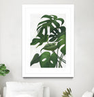 Pura Vida I by Grace Popp on GIANT ART - green coastal & tropical abstract 