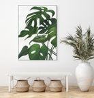Pura Vida I by Grace Popp on GIANT ART - green coastal & tropical abstract 