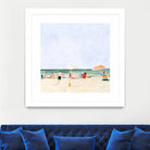 Family Vacation II by Emma Scarvey on GIANT ART - beige coastal & tropical abstract