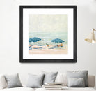 If It's the Beaches II by Emma Scarvey on GIANT ART - beige coastal & tropical beach 
