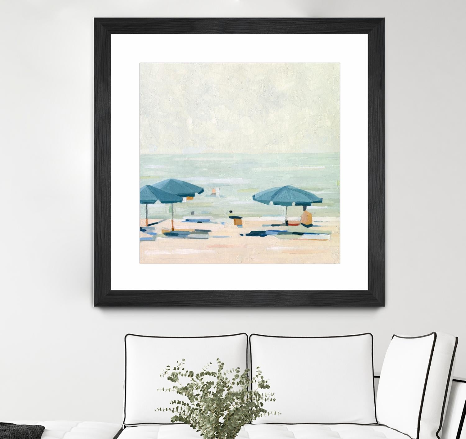 If It's the Beaches II by Emma Scarvey on GIANT ART - beige coastal & tropical beach 