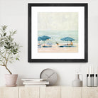 If It's the Beaches II by Emma Scarvey on GIANT ART - beige coastal & tropical beach 