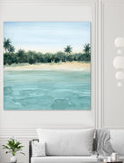 Paradis I by Grace Popp on GIANT ART - green landscapes & seascapes summer 