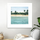 Paradis II by Grace Popp on GIANT ART - beige landscapes & seascapes beach
