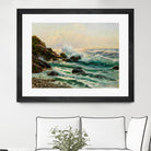 Main Seascape I by Constantin Alexandrovitch Westchiloff on GIANT ART - green coastal & tropical sea 