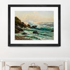 Main Seascape I by Constantin Alexandrovitch Westchiloff on GIANT ART - green coastal & tropical sea 