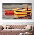 In the Golden Light I by Emily Kalina on GIANT ART - orange coastal & tropical abstract
