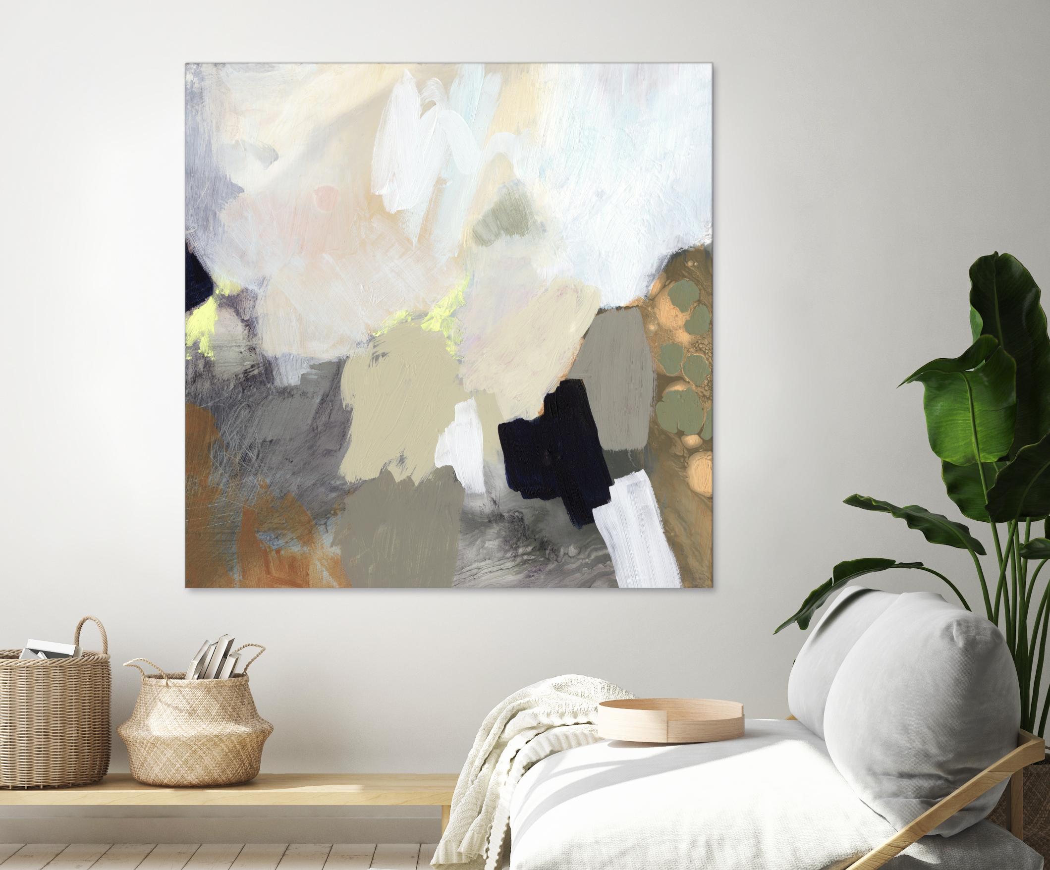 Alpenpass II by Victoria Barnes on GIANT ART - beige abstract abstract