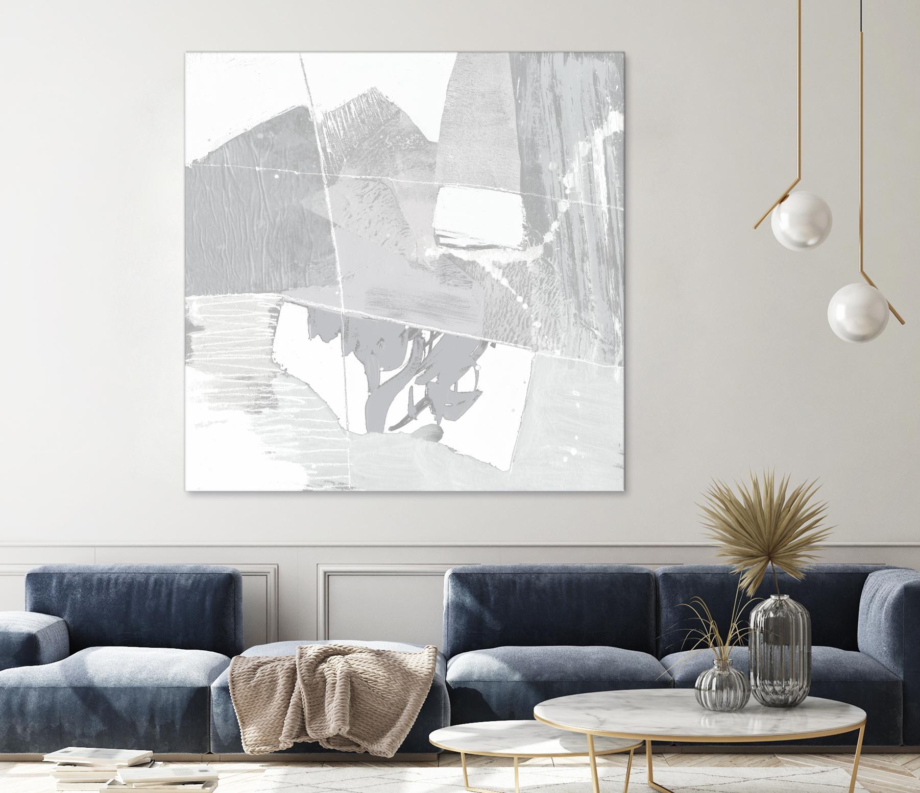 Composition Neutral II by Jennifer Goldberger on GIANT ART - white abstract abstract