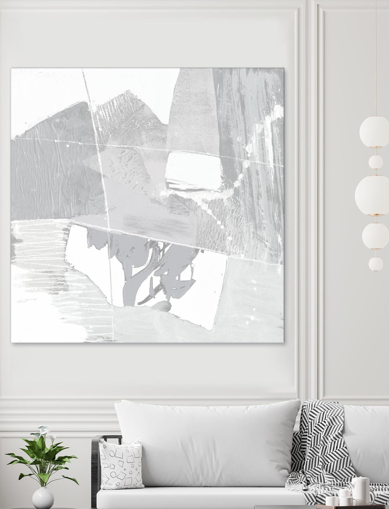 Composition Neutral II by Jennifer Goldberger on GIANT ART - white abstract abstract