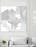 Composition Neutral II by Jennifer Goldberger on GIANT ART - white abstract abstract