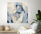 Blossom & Bliss I by June Vess on GIANT ART - blue abstract abstract