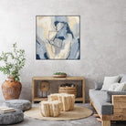 Blossom & Bliss I by June Vess on GIANT ART - blue abstract abstract