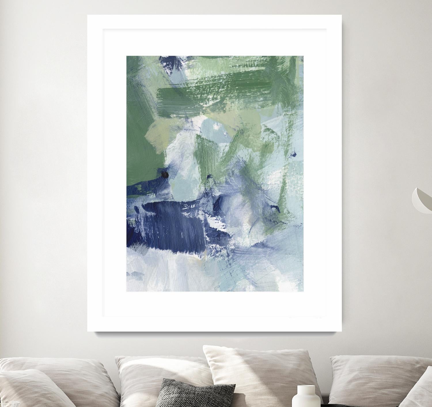 Northern Lights Abstract V by Christina Long on GIANT ART - beige abstract abstract