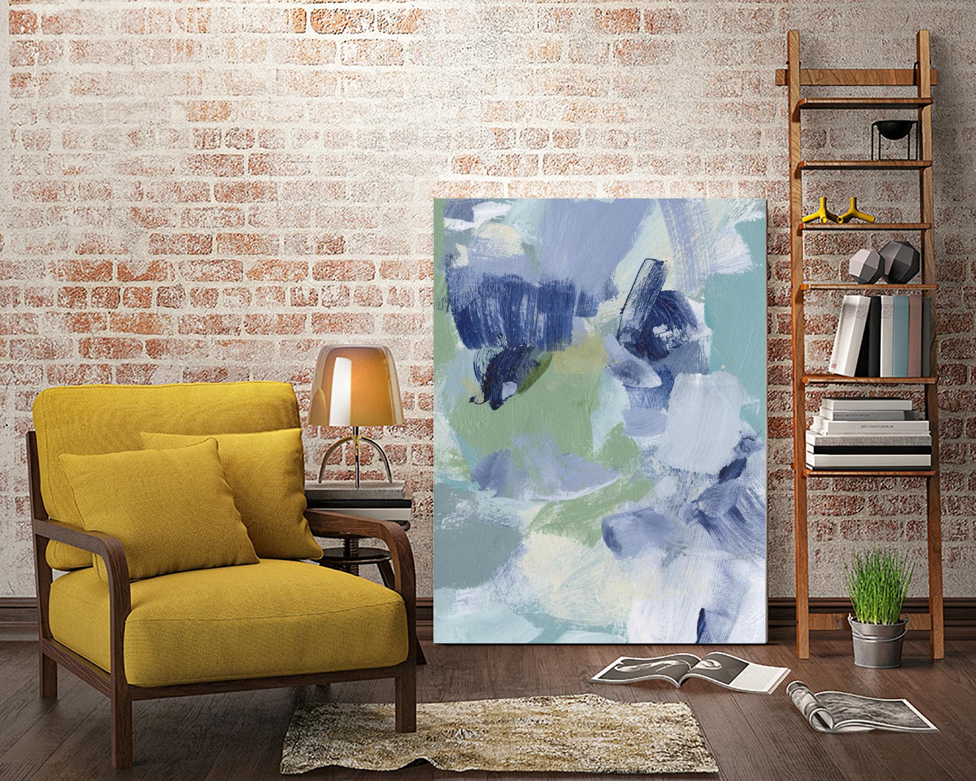 Northern Lights Abstract VI by Christina Long on GIANT ART - green abstract abstract