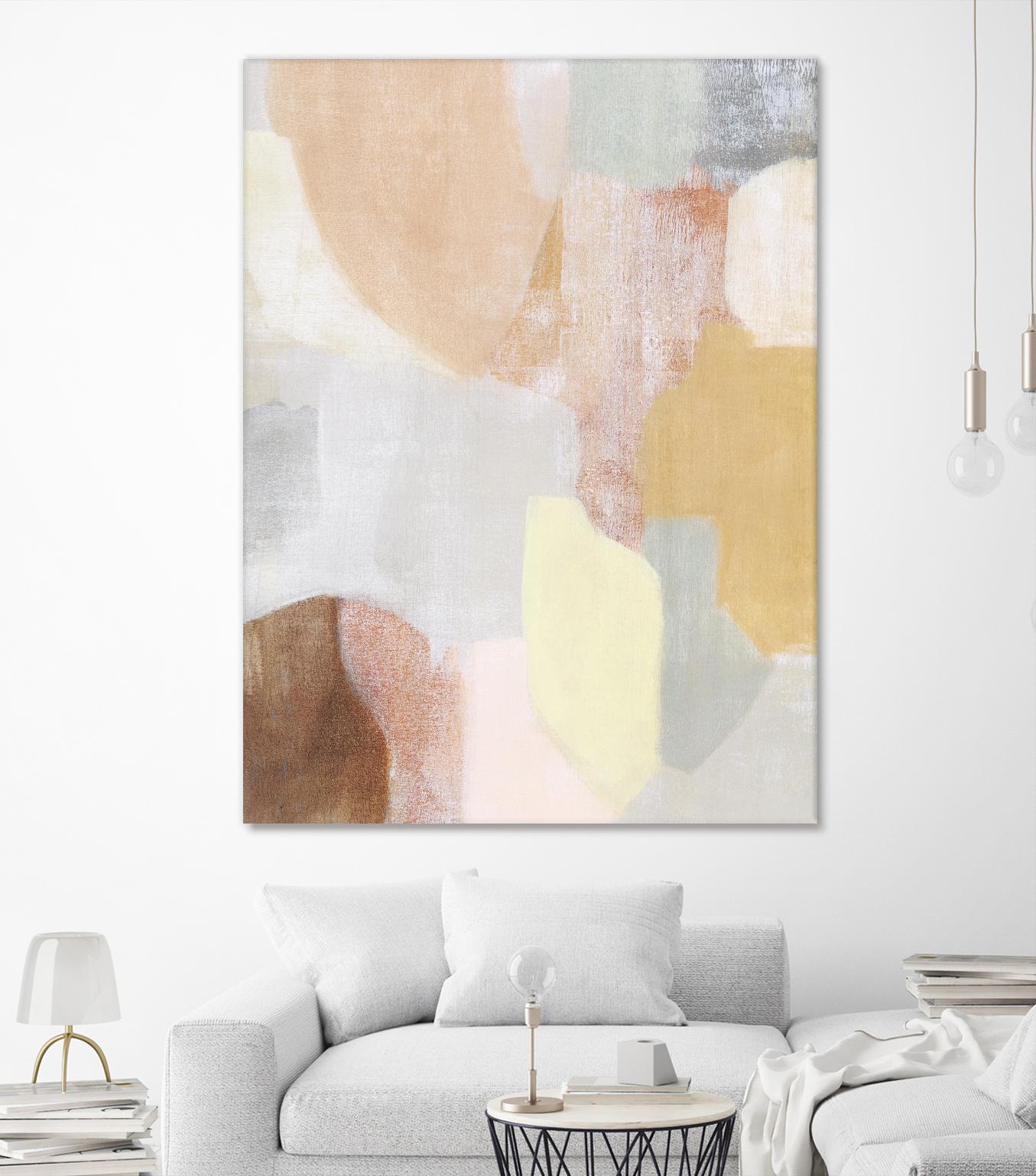 Faint Awareness II by Grace Popp on GIANT ART - beige abstract abstract