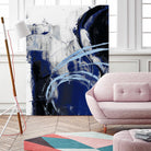 Indigo Interlude I by Ethan Harper on GIANT ART - blue  abstract abstract 