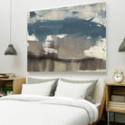 Kinetic Coastline I by Jennifer Goldberger on GIANT ART - blue abstract abstract 