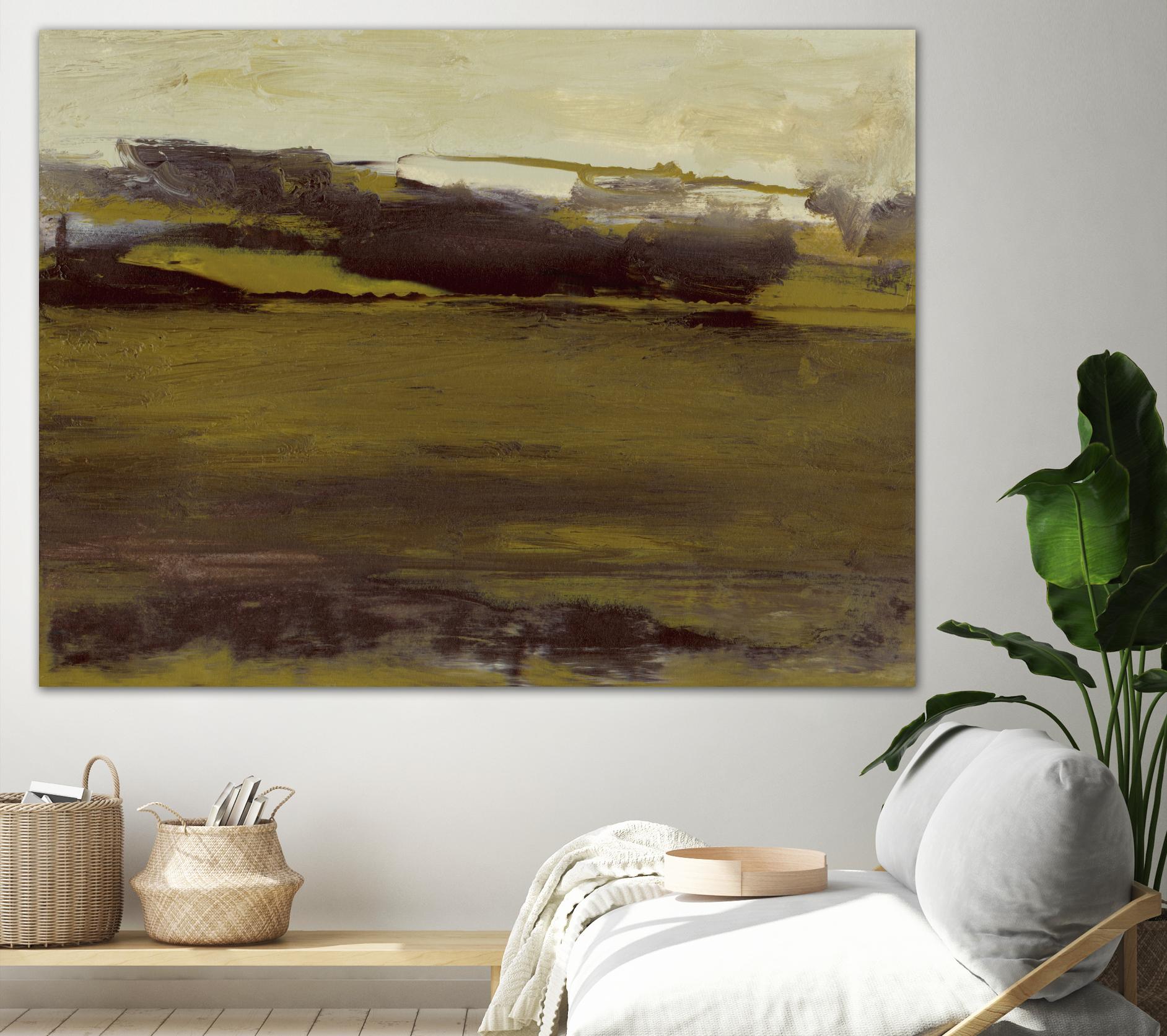Milieu III by Sharon Gordon on GIANT ART - green abstract abstract