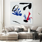 Poker II by Melissa Wang on GIANT ART - red abstract abstract 