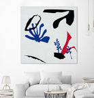 Poker II by Melissa Wang on GIANT ART - red abstract abstract 