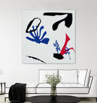 Poker II by Melissa Wang on GIANT ART - red abstract abstract 