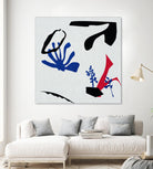 Poker II by Melissa Wang on GIANT ART - red abstract abstract 