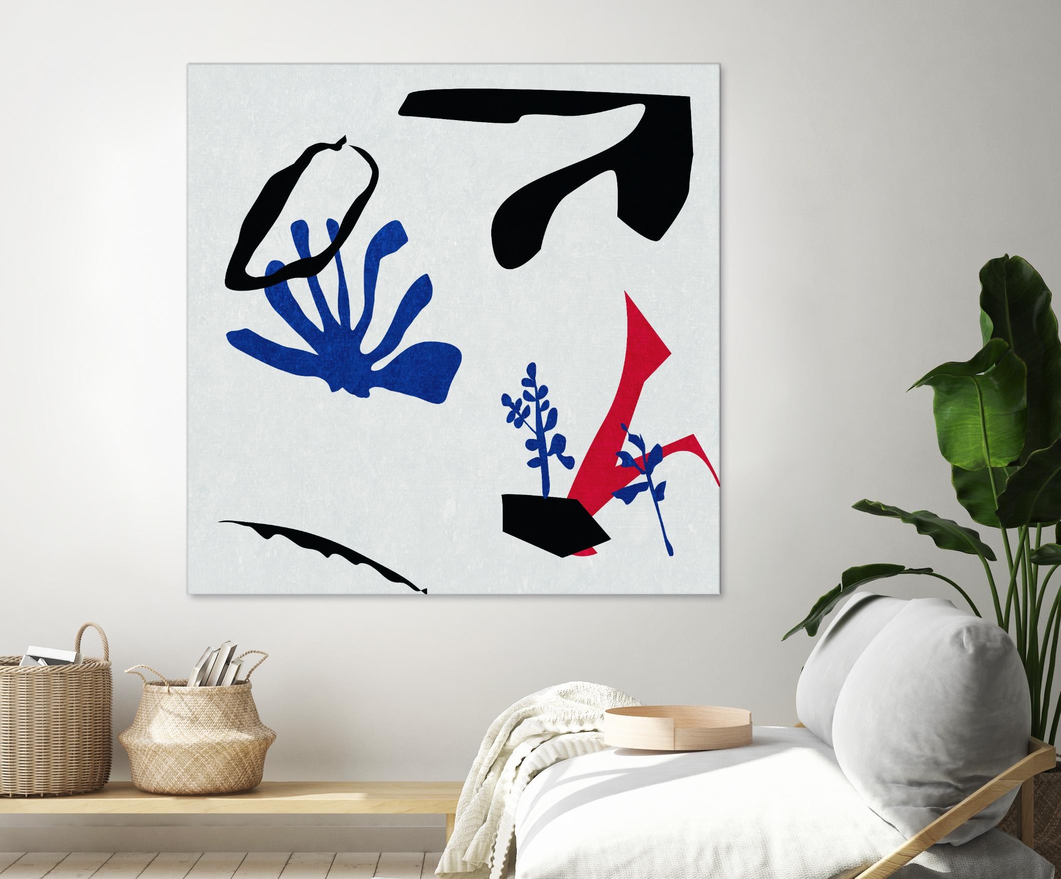 Poker II by Melissa Wang on GIANT ART - red abstract abstract 