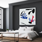 Poker II by Melissa Wang on GIANT ART - red abstract abstract 