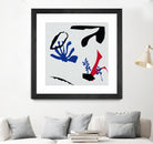 Poker II by Melissa Wang on GIANT ART - red abstract abstract 