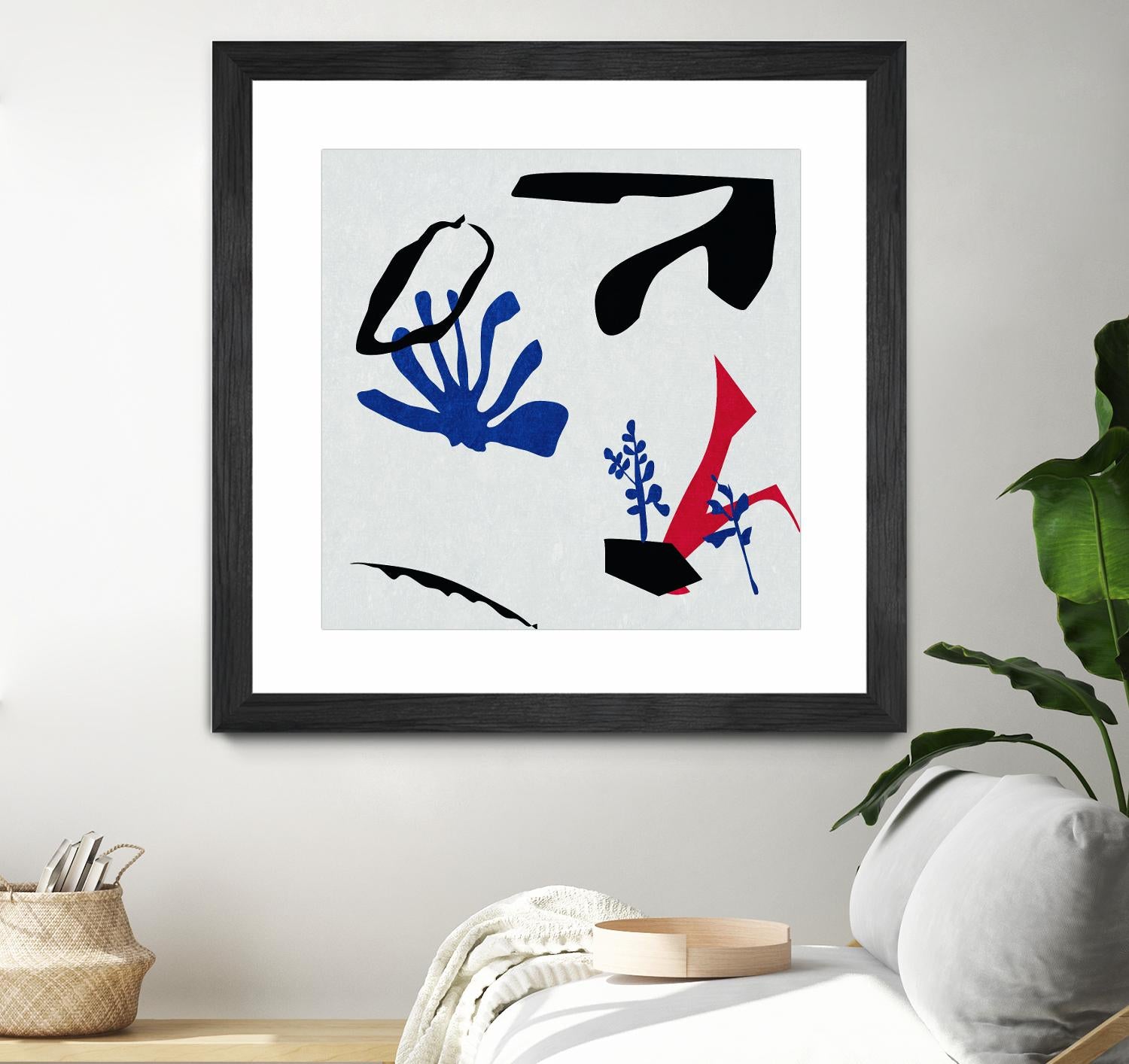 Poker II by Melissa Wang on GIANT ART - red abstract abstract 
