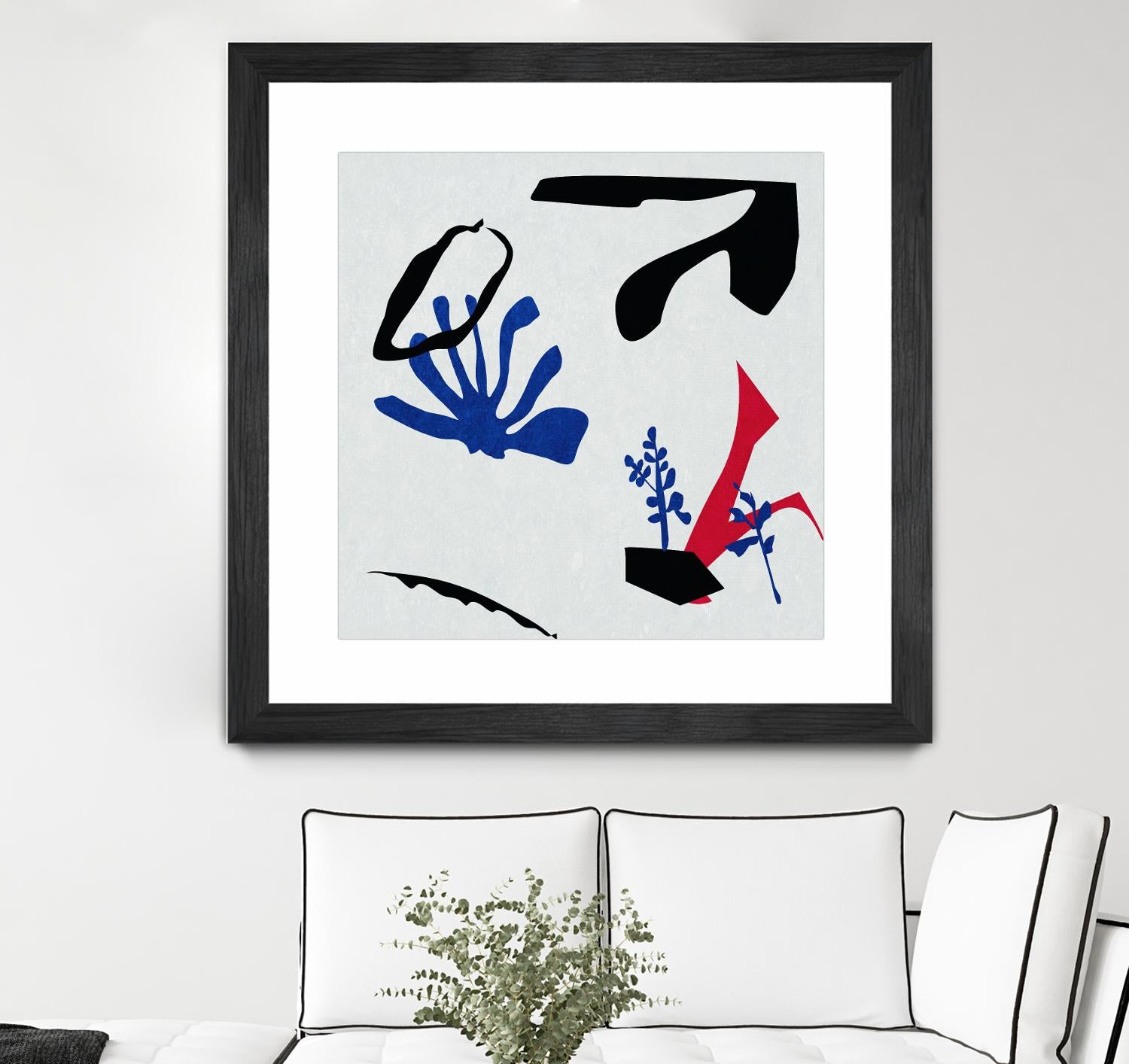 Poker II by Melissa Wang on GIANT ART - red abstract abstract 