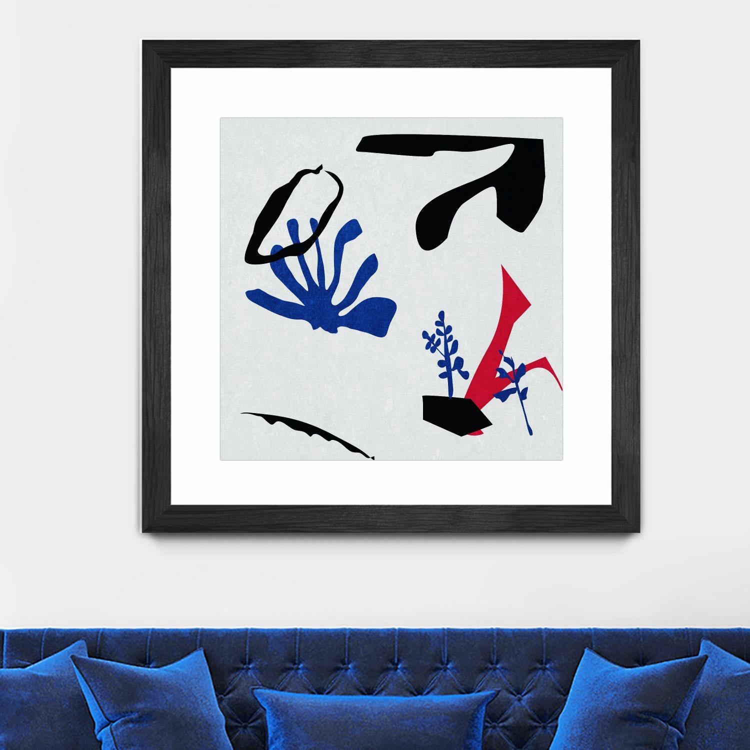 Poker II by Melissa Wang on GIANT ART - red abstract abstract 