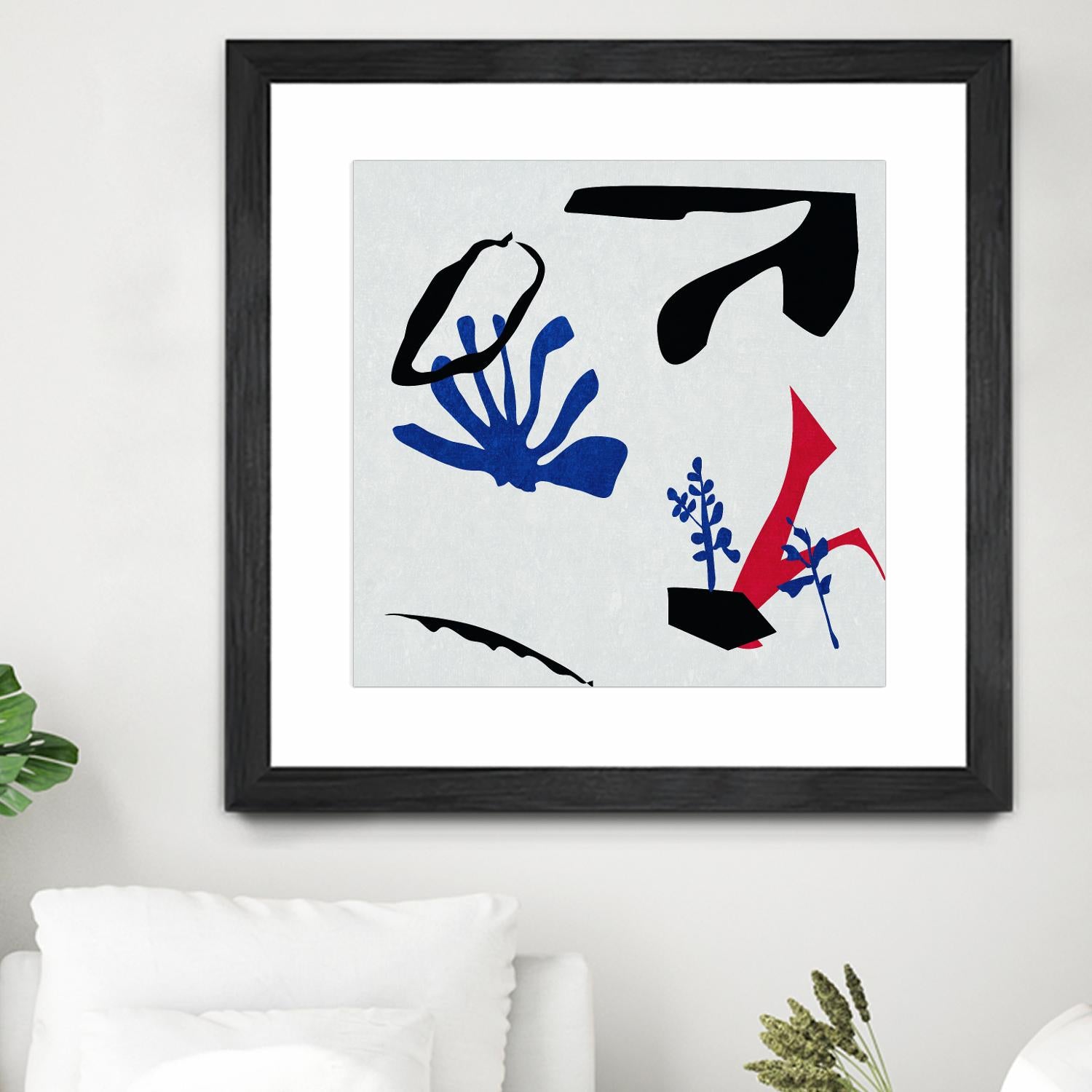 Poker II by Melissa Wang on GIANT ART - red abstract abstract 