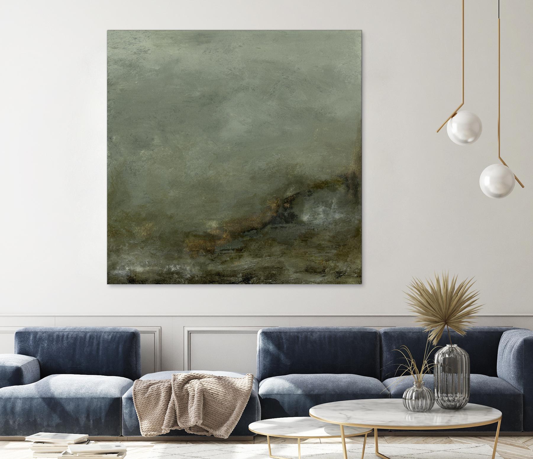 Realm II by Sharon Gordon on GIANT ART - green abstract abstract