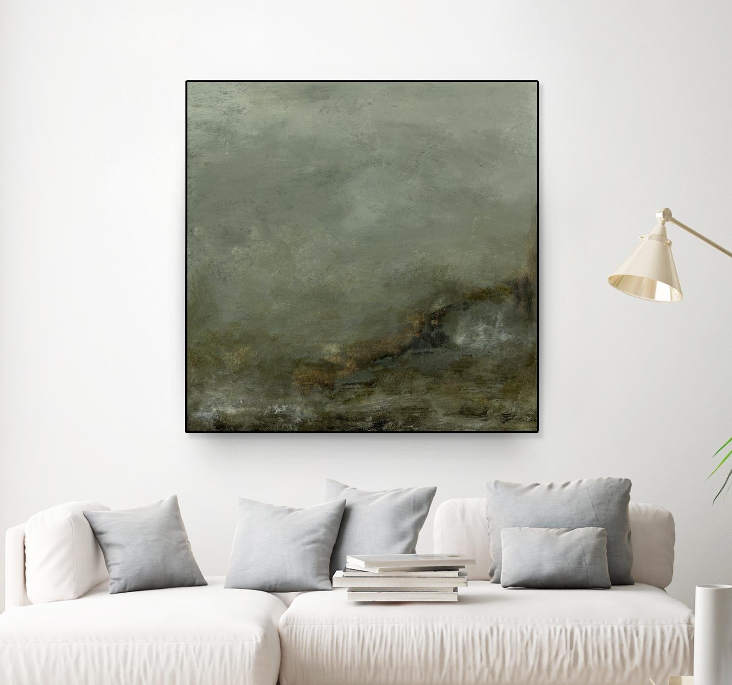 Realm II by Sharon Gordon on GIANT ART - green abstract abstract