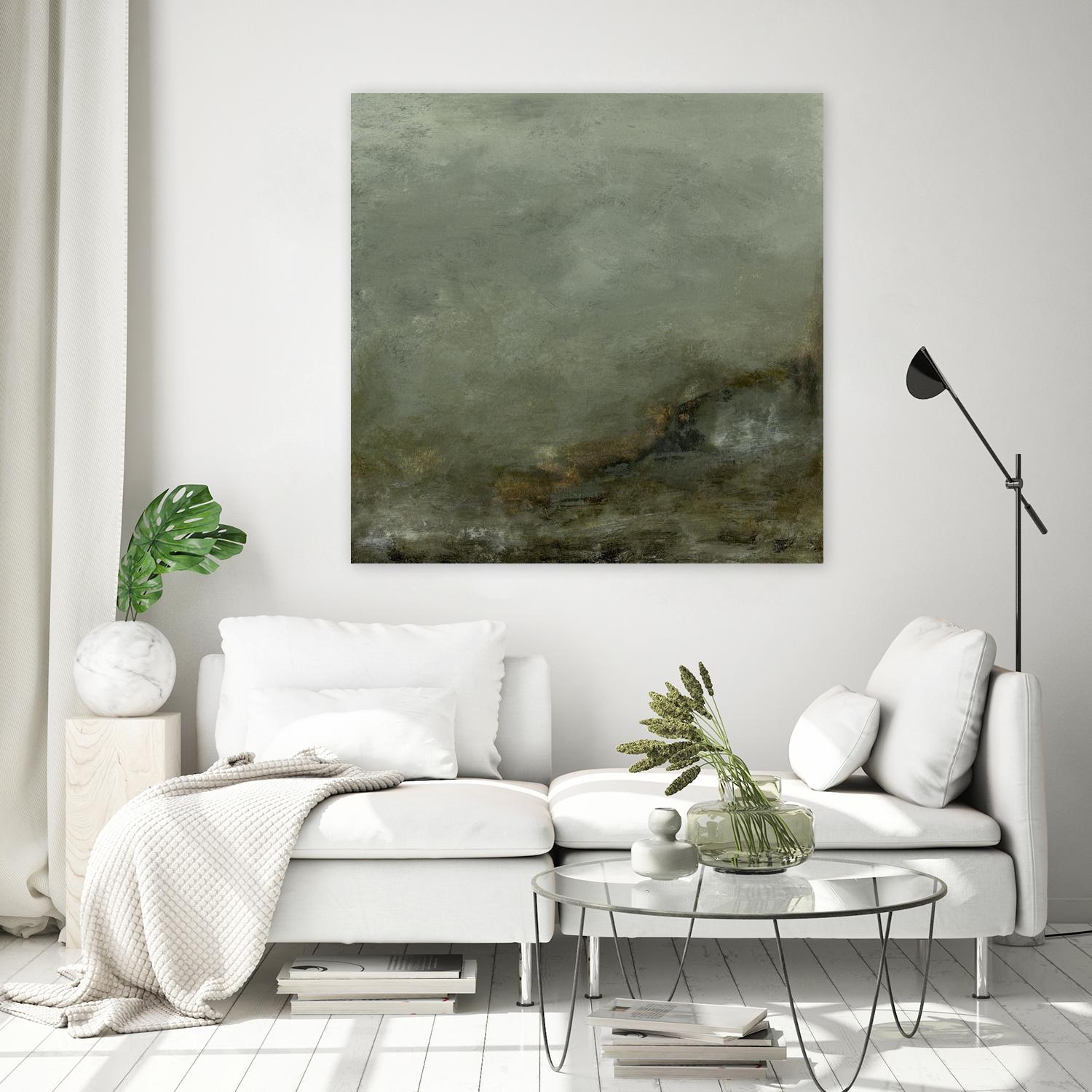 Realm II by Sharon Gordon on GIANT ART - green abstract abstract