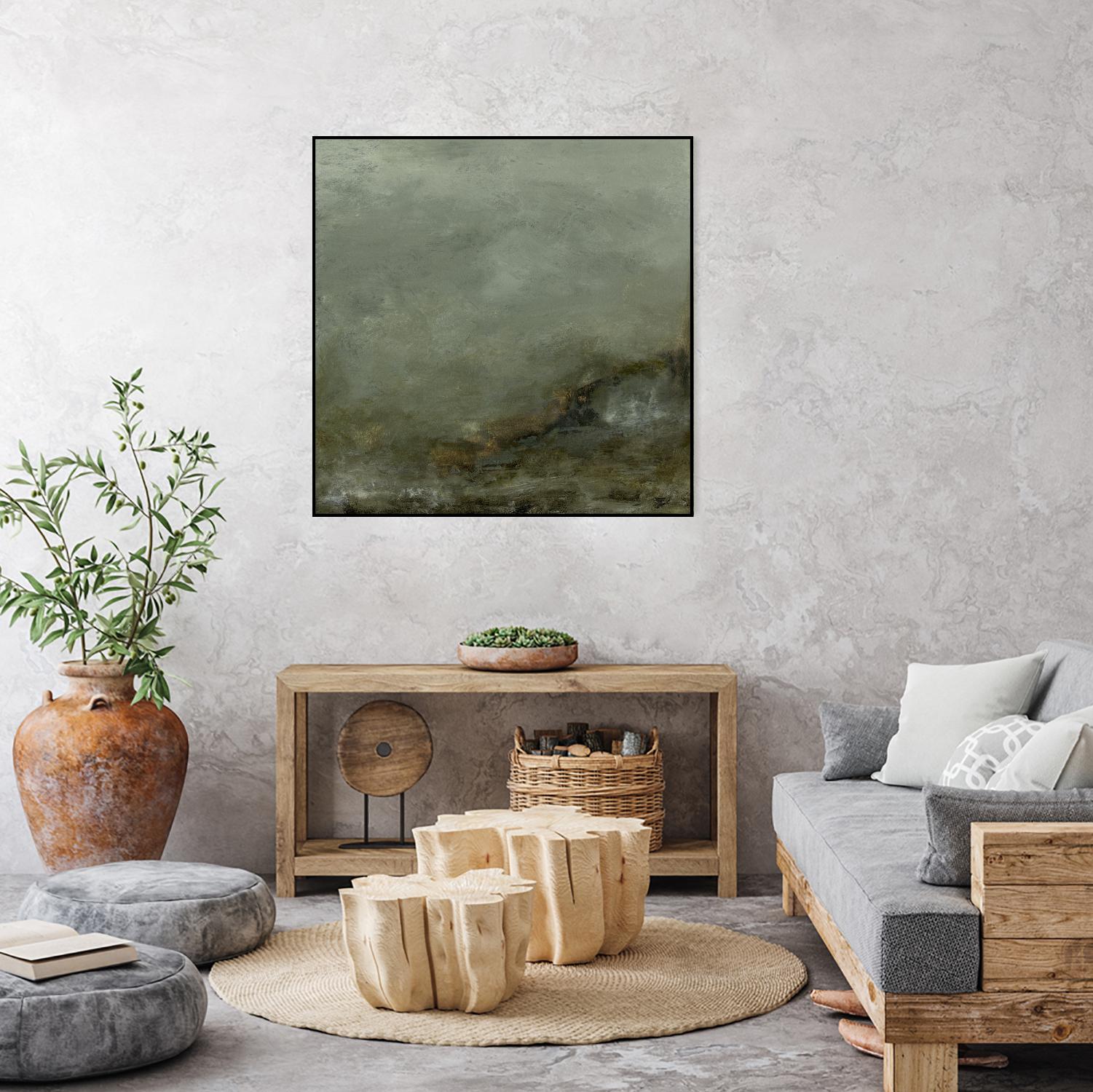 Realm II by Sharon Gordon on GIANT ART - green abstract abstract